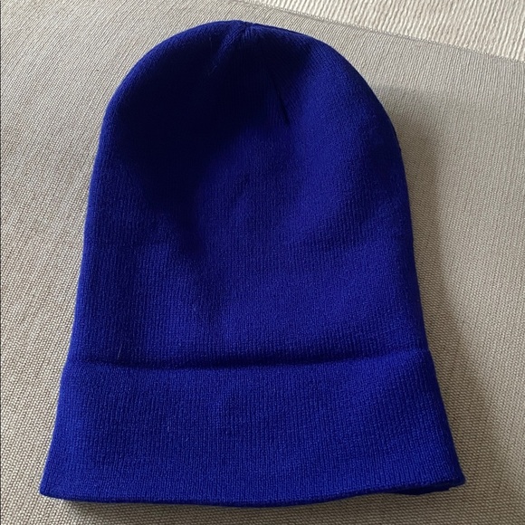 NHL NY Islanders New York Islanders Hockey Beanie Winter Sports Hat Blue Orange - Picture 3 of 7